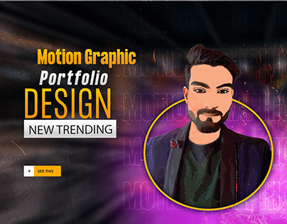 Trending Motion Graphic Portfolio Design