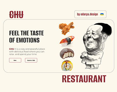 CHU Restaurant website