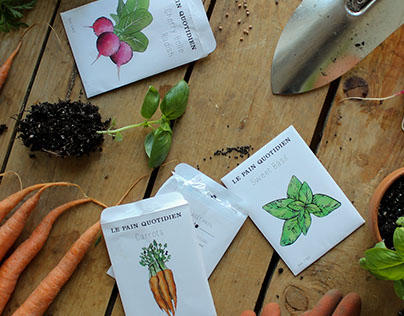 Earth Day Seeds - Le Pain Quotidien