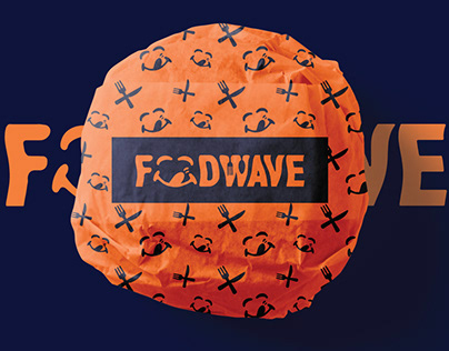 Project thumbnail - FOODWAVE | Fast food Logo, Brand Identity & Packaging