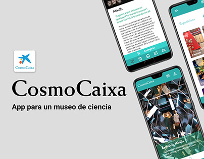 CosmoCaixa Museum App Design