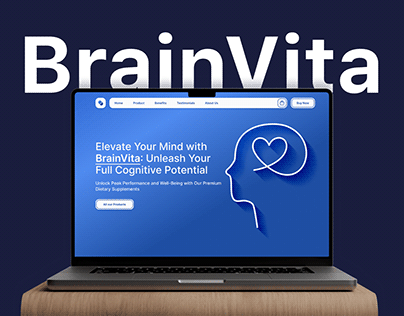 Landing Page for BrainVita