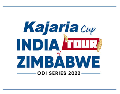 ZIM vs IND ODI Series Logo Design