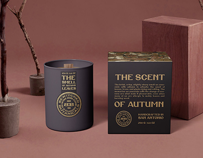 Bewitched Botanicals | Candle Packaging Design