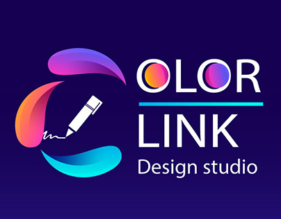logo for Color Link desgin studio