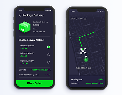 Drone Delivery App