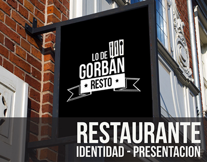 Identidad Restaurante - Lo de Gorban