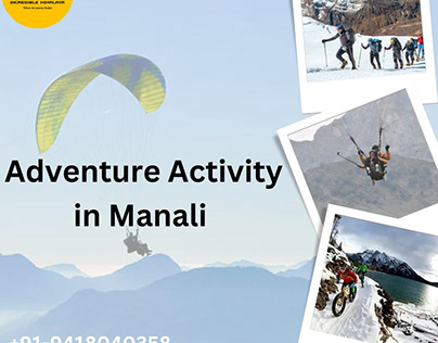 Adventure Activity in Manali