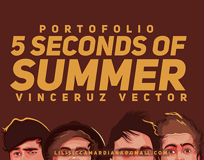 5 Seconds of Summer - Portofolio - Vince Ruz Vector