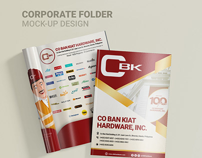 Folder Corporate Mockup Design