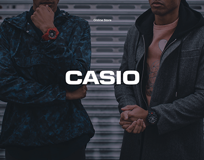 Casio - E-commerce Concept Design