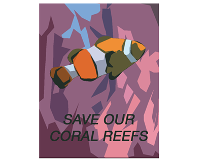 Save our Coral Reefs Poster