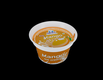 3D mango ice cream for iglo bangladesh