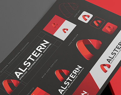 Alstern Technologies Singapore - Branding design