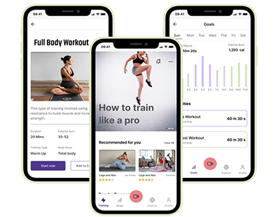 Service summary app for fitness trainer