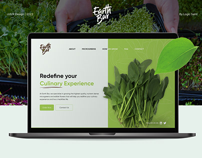 EarthBar Website Design