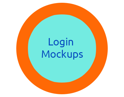Sample Login Mockups