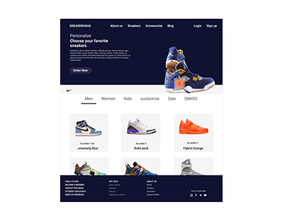 Redesign shoes app