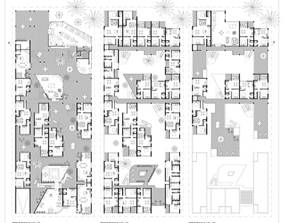 USC Architecture Portfolio: 3rd Year Housing Studio