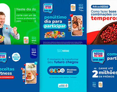 Redesign para Social Media - Nestlé