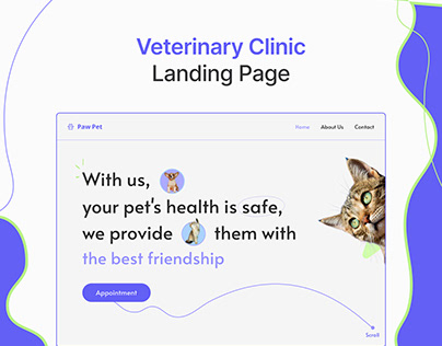 Veterinary Clinic Landing Page