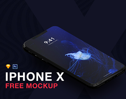 iPhone X free Mockup
