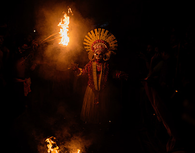 Project thumbnail - A Tale of Faith : Documenting Theyyam - "The Other God"