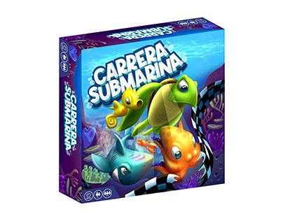 Carrera Submarina - Board Game Cover