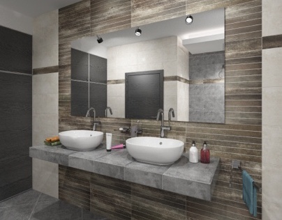 Дизайн ванной комнаты - bathroom interior design