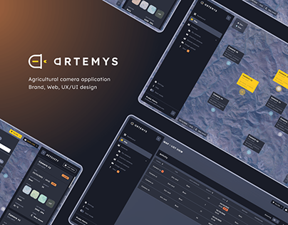 Artemys — Agricultural camera app — UX/UI design