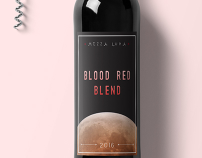 Blood Red Blend Wine