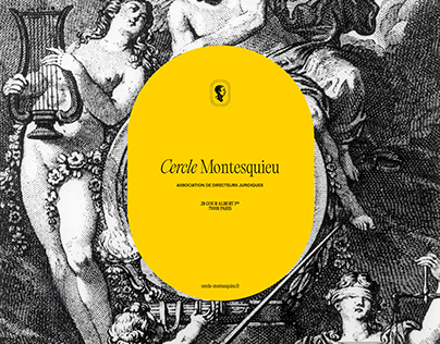 Cercle Montesquieu - Branding