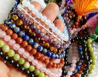 About Healing Crystal Beaded Mala
