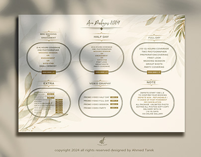 WEDDING PACKAGES