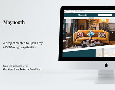 UX / UI Design Project - Maynooth Furniture - Website