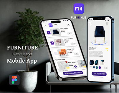 Project thumbnail - E-Commerce Furniture Mobile Application