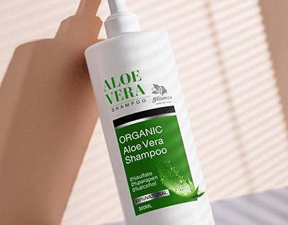 aloe vera shampoo | packaging