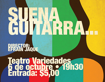 Afiche: "Suena Guitarra" • 2012