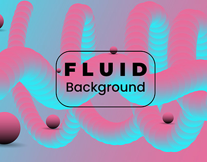 Vector modern fluid background template