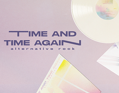 TIME AND TIME AGAIN: alternative rock (album designs)
