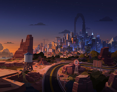 Background for Lego City Adventures