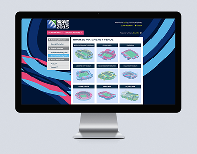 Rugby World Cup 2015 Ticketing Site