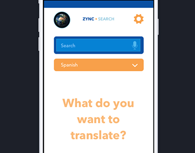 Translation App UI