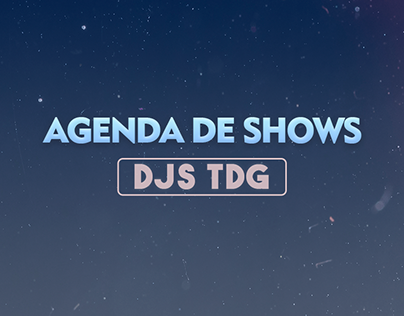 Agenda de Shows - TDG