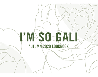 GALI Autumn 2020 lookbooks