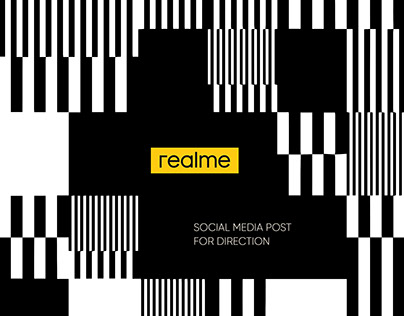 realme Social Post for Direction