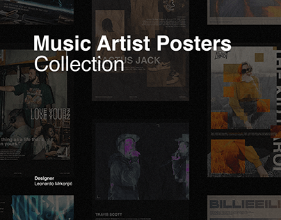 MUSIC ARTIST POSTERS - Collection