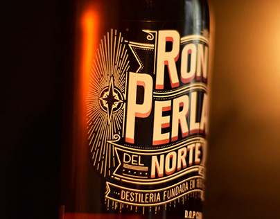 Perla del Norte Rum | Label Design
