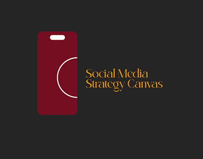 Social Media Strategy Canvas