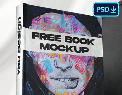 FREE Book Mockup PSD